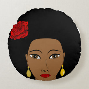 Afro Beauty Pillow