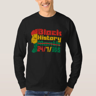 Afro Black History Month 247365 Black African Mela T-Shirt