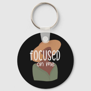 Afro Black Women Melanin Girl Magic Afro Brown Sug Key Ring