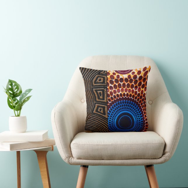 Afro Bohemian Elegance: Cushion (Chair)
