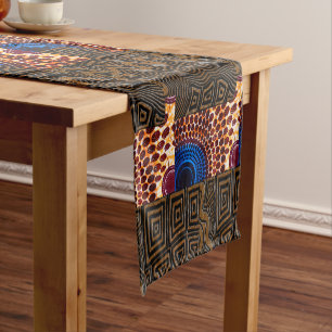  Afro Bohemian Short Table Runner