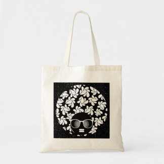 Afro Diva Black & White Tote Bag