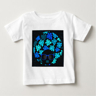 Afro Diva Blue Baby T-Shirt