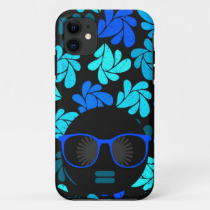 Afro Diva Blue  Case-Mate iPhone Case