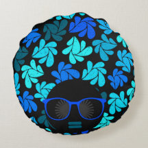 Afro Diva Blue