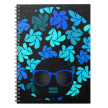 Afro Diva Blue