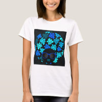 Afro Diva Blue