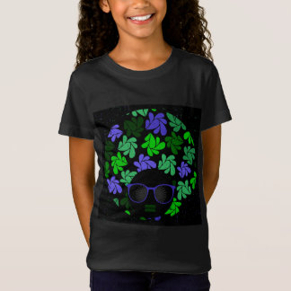 Afro Diva Green & Blue T-Shirt