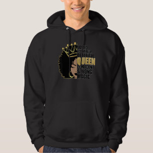 Afro Diva Queen Loved Powerful Strong Black Queen Hoodie