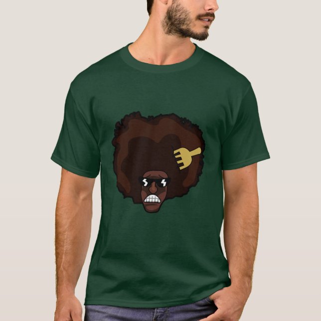 Afro Dude T-Shirt (Front)