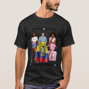 Afro Ecuadorian Grandma Ecuador Nan Nanny Granny w T-Shirt