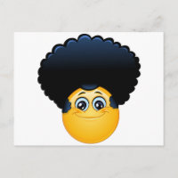 afro emoji