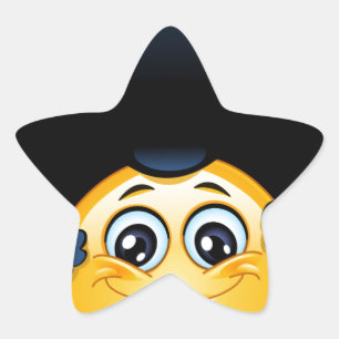 afro emoji star sticker