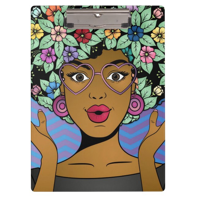 Afro Garden Clipboard (Front)
