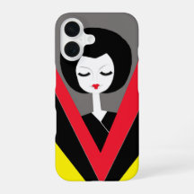 Afro Geisha Iphone case