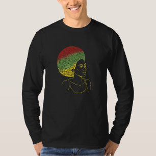 Afro girl woman rights Premium T-Shirt