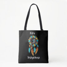 Afro Indigenous tote with 2 wonderful designs