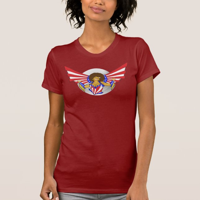 Afro Love Angel T-Shirt (Front)
