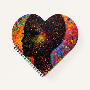 Afro Nebula Whisper – Black History Celebration Notebook