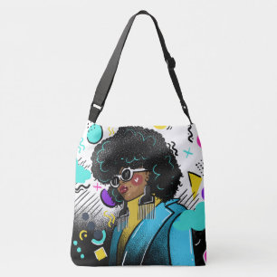 Afro Pick Crossbody Bag