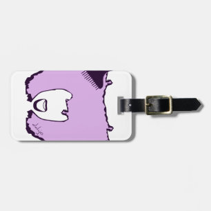 Afro Pick Luggage Tag