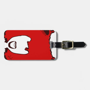 Afro Pick Luggage Tag
