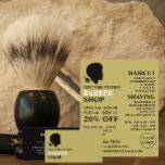 Afro Style, Men's Barbers Advertising Flyer<br><div class="desc">Afro Style,  Men's Barbers Advertising Flyers By The Business Card Store.</div>