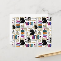 Afro Unicorn Bold Pattern