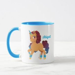 Afro Unicorn   Divine Prancing Mug