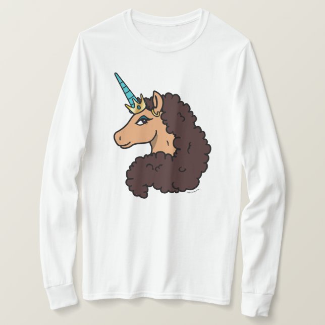 Afro Unicorn | Divine T-Shirt (Design Front)
