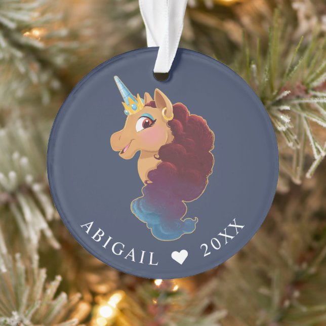 Afro Unicorn | Divine the Unicorn Ornament (Tree)