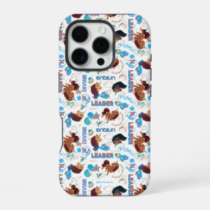 Afro Unicorn Magical Empowering Pattern iPhone 16 Pro Case
