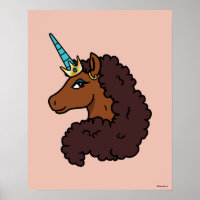 Afro Unicorn | Unique