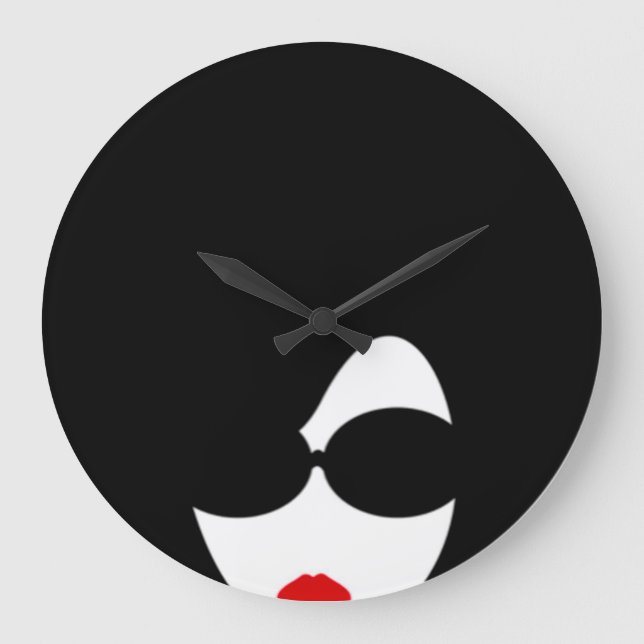 Afro Wall Clock (Front)