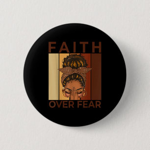 Afro Woman God Say I Am Unique Black History Chris 6 Cm Round Badge