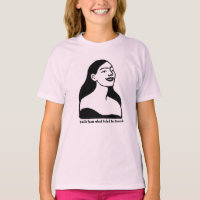 Afro Woman Silhouette T-Shirt