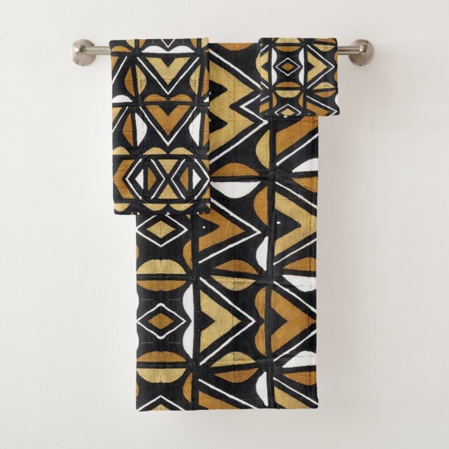 Afrocentric Bath Towel Set (Insitu)