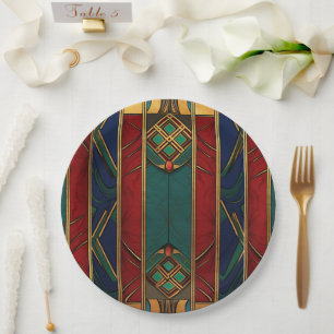 Afrocentric Celebration Paper Plates