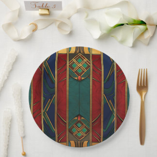 Afrocentric Celebration Paper Plates