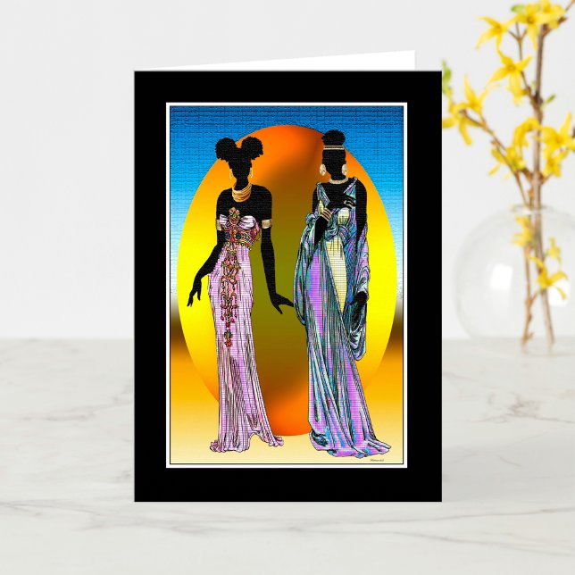 Afrocentric Cultural Ceremony • Greeting Card (Creator Uploaded)