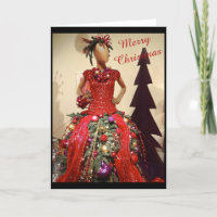 Afrocentric Dress Form Mannequin Christmas Tree