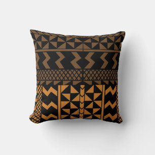 Afrocentric Geometric Cushion