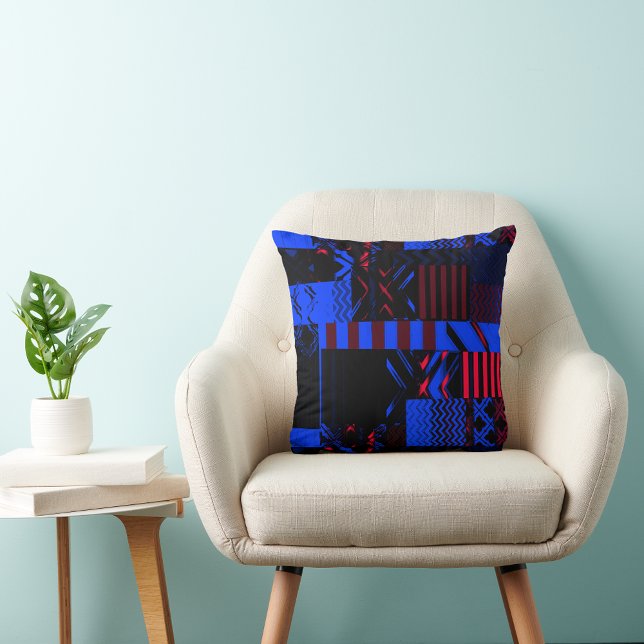Afrocentric Geometric Print • Heritage Design  Cushion (Creator Uploaded)