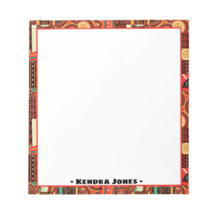 Afrocentric Kente Tribal Pattern Notes