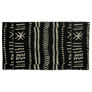 Afrocentric Motif Pattern  Pillow Case