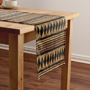Afrocentric Pattern Short Table Runner