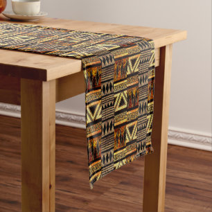 Afrocentric  short table runner