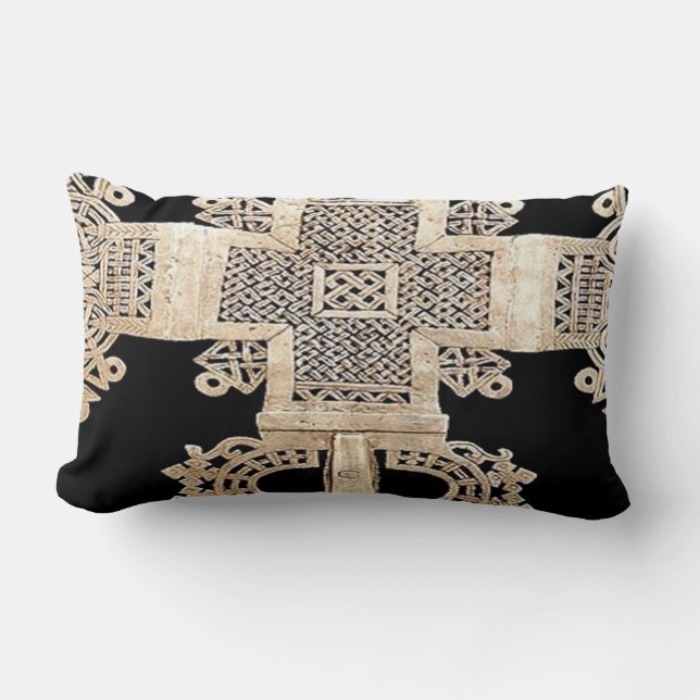 Afrocentric Spirituality Lumbar Cushion (Front)