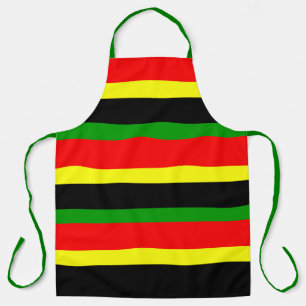 Afrocentric Stripes Apron