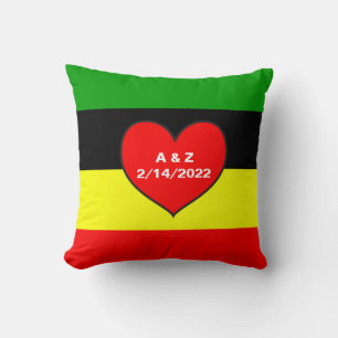 Afrocentric Stripes  Cushion